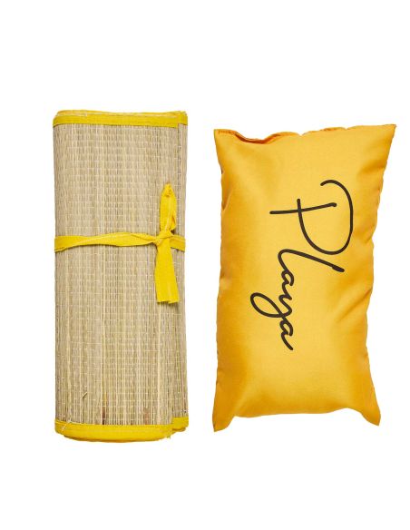 Accessoires de Plage - Sac Natte de Plage et Son Coussin