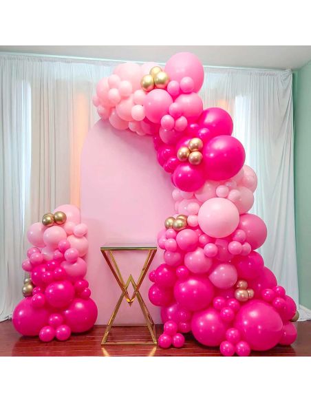 Sachet de 20 Ballons Fuschia - Dimensions : 30 x 30 cm