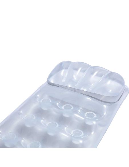 Matelas Gonflable Alvéolé avec Oreiller / Dimensions :  188x71x15 cm