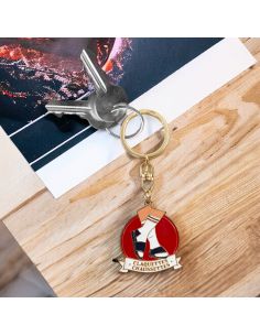Porte-clé "Claquettes Chaussettes" / Dimensions : 10 x 4 cm 2
