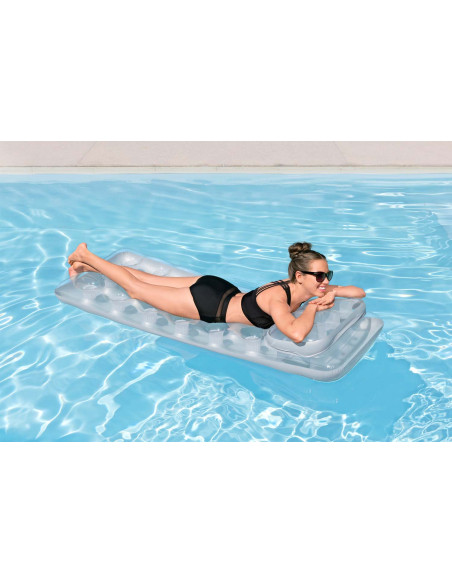 Matelas Gonflable Alvéolé avec Oreiller / Dimensions :  188x71x15 cm