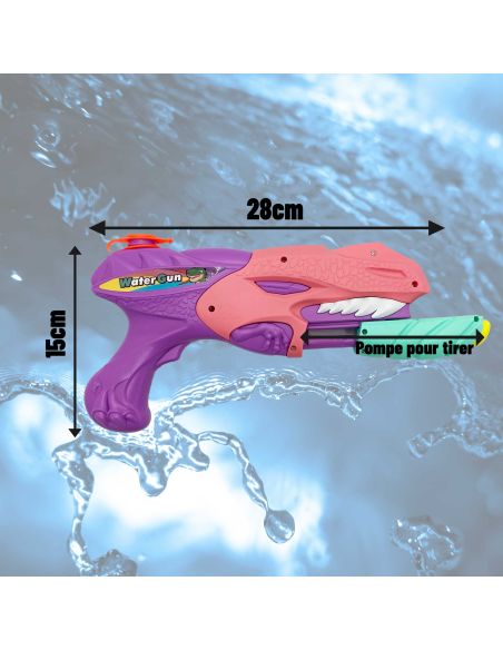 Pistolet à Eau à Pression Raptor 28cm - 2 Modèles Différents