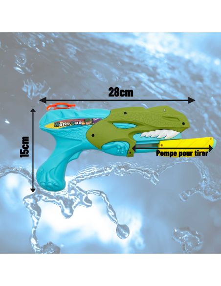 Pistolet à Eau à Pression Raptor 28cm - 2 Modèles Différents