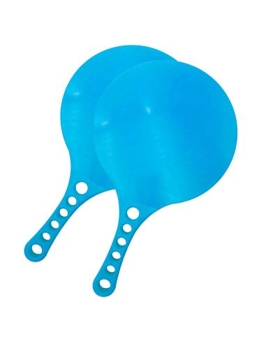 Ensemble 2 Raquettes de Plage + balle - coloris au choix