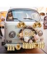 Kit de Décoration de Voiture Mariage - Ballons - Guirlande