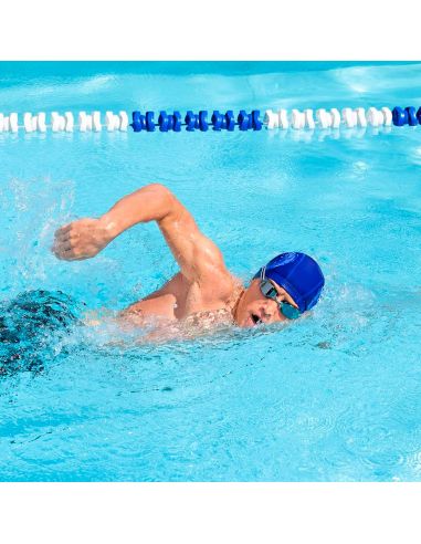 Bonnet de Natation Lycra - Taille Adulte Unique
