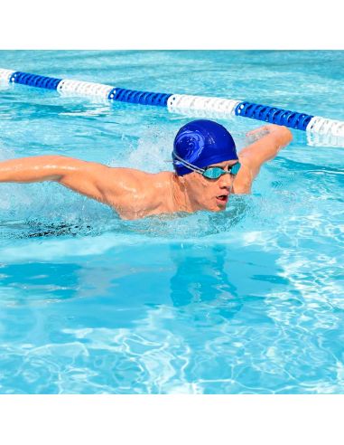 Bonnet de Natation Lycra - Taille Adulte Unique