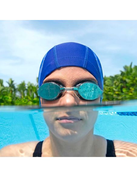 Bonnet de Natation Lycra - Taille Adulte Unique