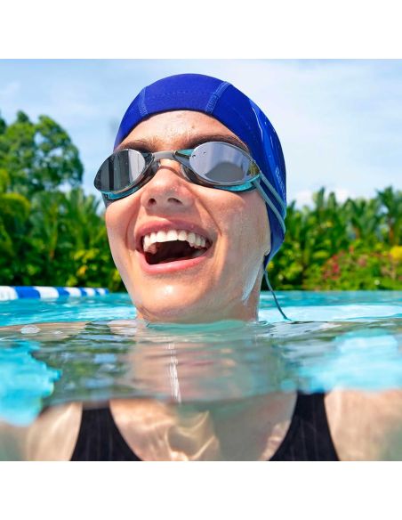 Bonnet de Natation Lycra - Taille Adulte Unique