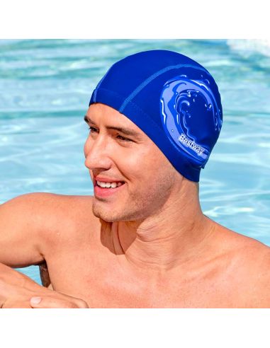 Bonnet de Natation Lycra - Taille Adulte Unique