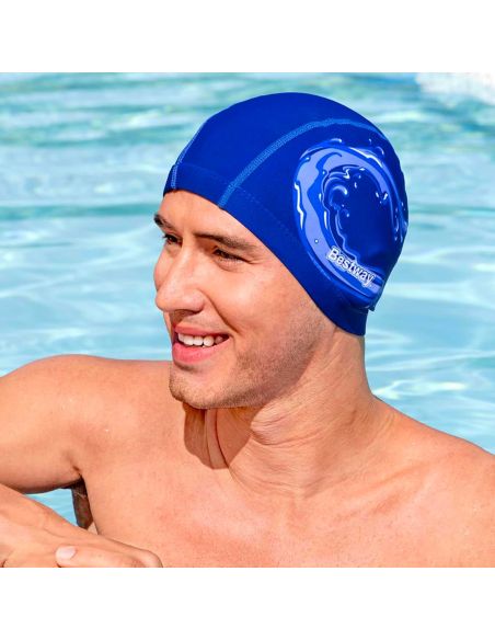 Bonnet de Natation Lycra - Taille Adulte Unique