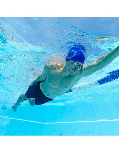 Bonnet de Natation Lycra - Taille Adulte Unique