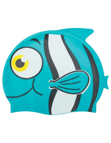 Bonnet de Bain Poisson - 3 Couleurs différentes