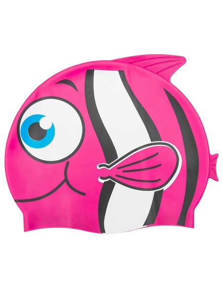 Bonnet de Bain Poisson - 3 Couleurs différentes