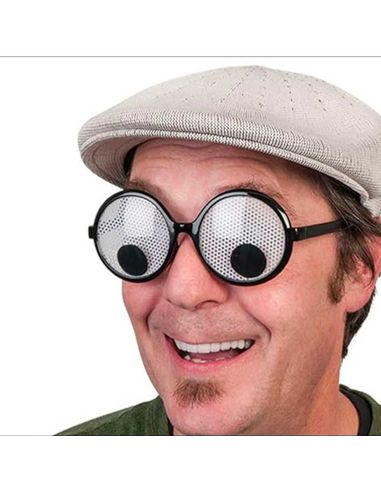 Lunettes gros yeux mobiles