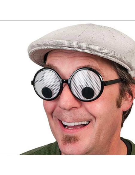 Lunettes gros yeux mobiles
