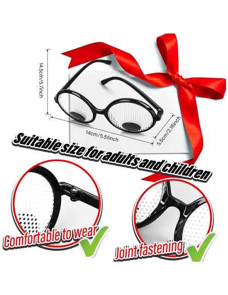 Lunettes gros yeux mobiles