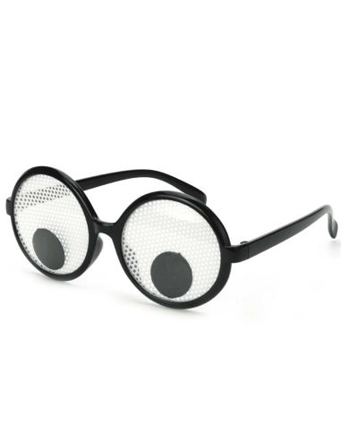 Lunettes gros yeux mobiles