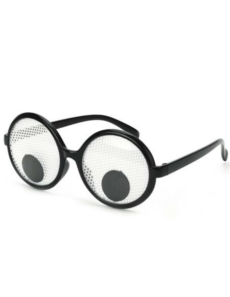 Lunettes gros yeux mobiles