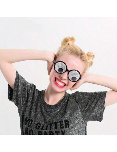 Lunettes gros yeux mobiles
