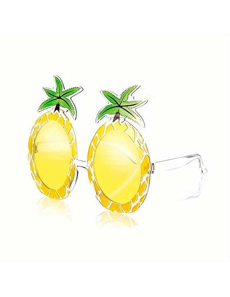 Lunettes ananas - Couleurs : Jaune et Vert