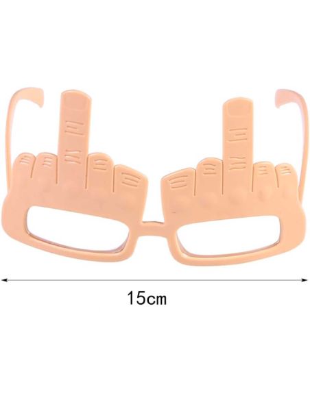 Lunettes doigt d'honneur