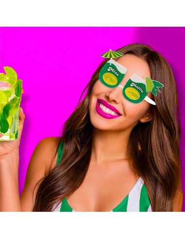 Lunettes Fantaisie Miss Mojito - Taille unique