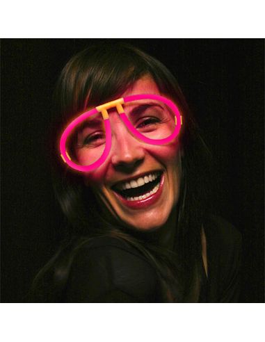 Lunettes fluorescentes - Couleurs Aléatoire