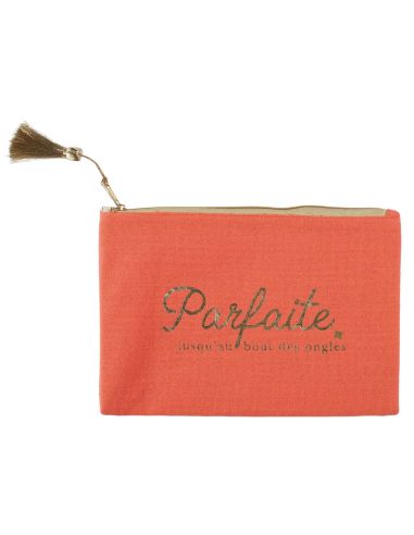 Pochette en Gaze De Coton - 6 modèles Disponibles - Dimensions : 19 x 15 cm