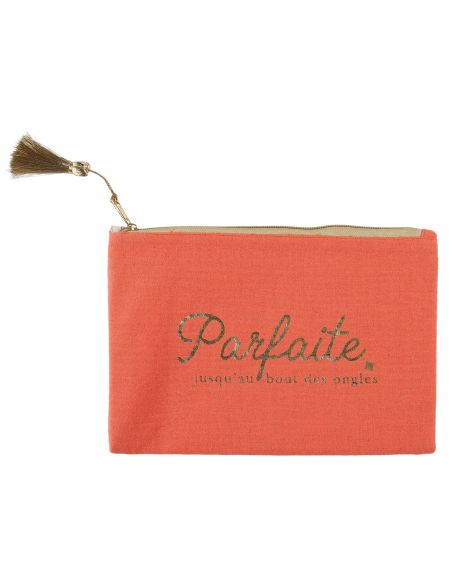 Pochette en Gaze De Coton - 6 modèles Disponibles - Dimensions : 19 x 15 cm