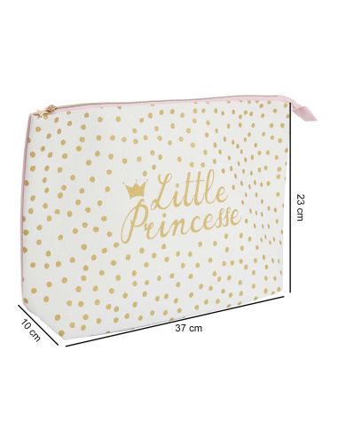 Trousse de Toilette LITTLE PRINCESS - Dimensions : 37 x 10 x 23 cm