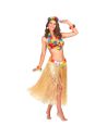 Pack Hawaïenne - Soutien-gorge, Jupe, Collier, Bandeau et 2 Bracelets taille unique