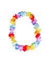 Pack de 10 Colliers hawaïens à Fleurs en Tissu Multicolore