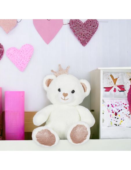 Ours ou Lapin en Peluche - Hauteur assis : 25 cm