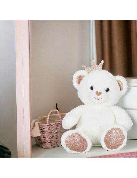 Ours ou Lapin en Peluche - Hauteur assis : 25 cm