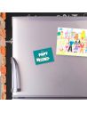 Magnet "Avec papy c'est la belle vie" / Dimensions : 8 x 6 cm