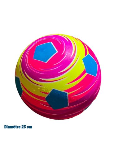 Ballon de Plage Multicolore Dégonflable / Ø23 cm
