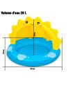 Piscinette avec auvent gonflable Sunny Days™