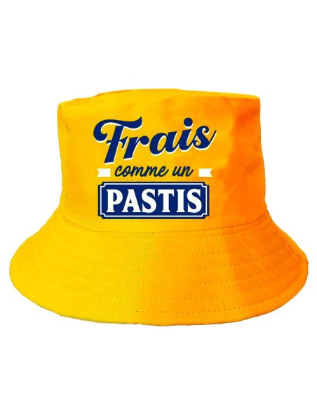 Chapeau bob "Frais Comme un Pastis "- Taille : Unique