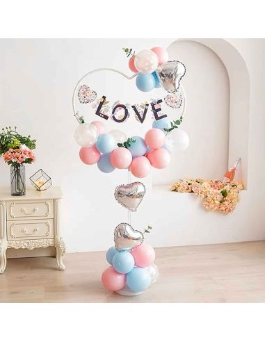 Support à ballon Coeur