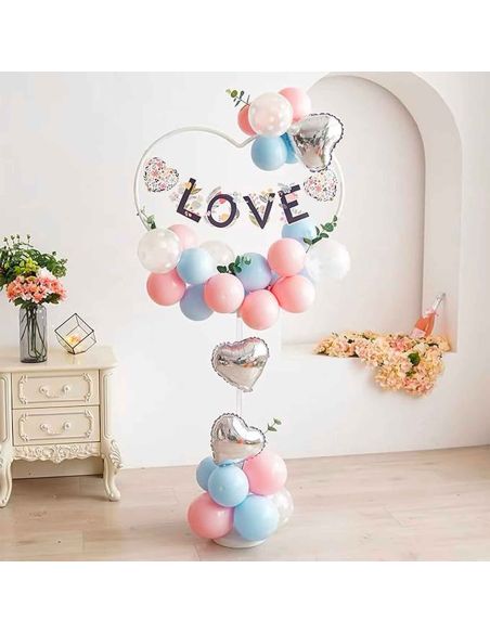 Support à ballon Coeur