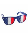 Lunettes - bleu, blanc, rouge