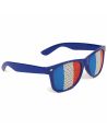 Lunettes - bleu, blanc, rouge