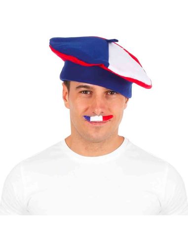 Béret - bleu, blanc, rouge