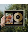 Cadre Photo Disque d'Or Papy en Or - Dimensions : 26 x 21 x 1,5 cm