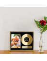 Cadre Photo Disque d'Or Papy en Or - Dimensions : 26 x 21 x 1,5 cm