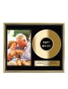 Cadre Photo Disque d'Or Papy en Or - Dimensions : 26 x 21 x 1,5 cm