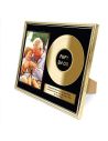 Cadre Photo Disque d'Or Papy en Or - Dimensions : 26 x 21 x 1,5 cm