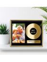 Cadre Photo Disque d'Or Papy en Or - Dimensions : 26 x 21 x 1,5 cm
