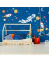 Planche Adhésive de Stickers Enfant Motifs "Espace"